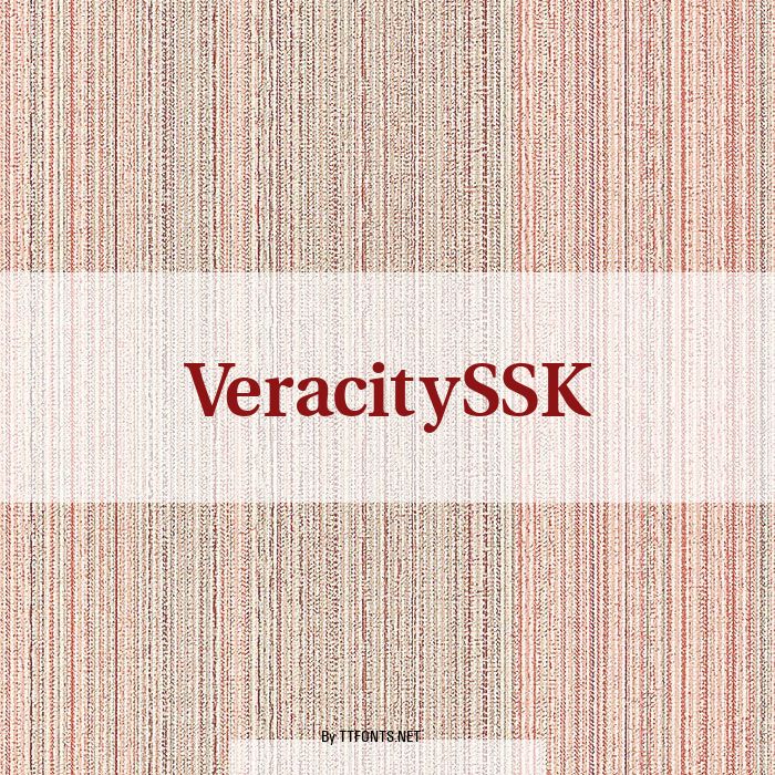 VeracitySSK example